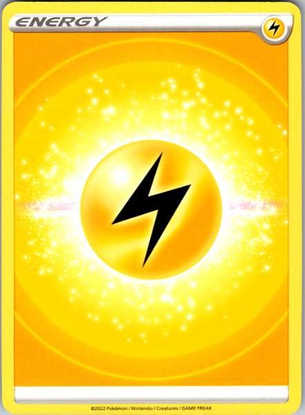 Lightning Energy 155/159 Crown Zenith Ultra Rare NM Pokemon TCG