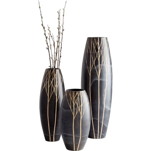 Cyan Design 06025 Onyx Winter 18 X 7 inch Vase, Medium - Picture 2 of 3