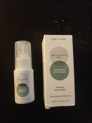 Balance Me Congested Skin Serum Kanuka May Chang. New in Box.