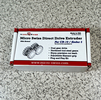 Micro Swiss Direct Drive Extruder w/ Mount for CR-10 & Ender 3 M2601