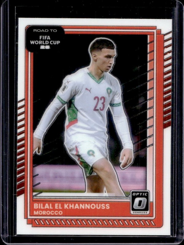 2025-26 Panini Donruss Road to FIFA World Cup 26' Bilal El Khannouss Optic #97
