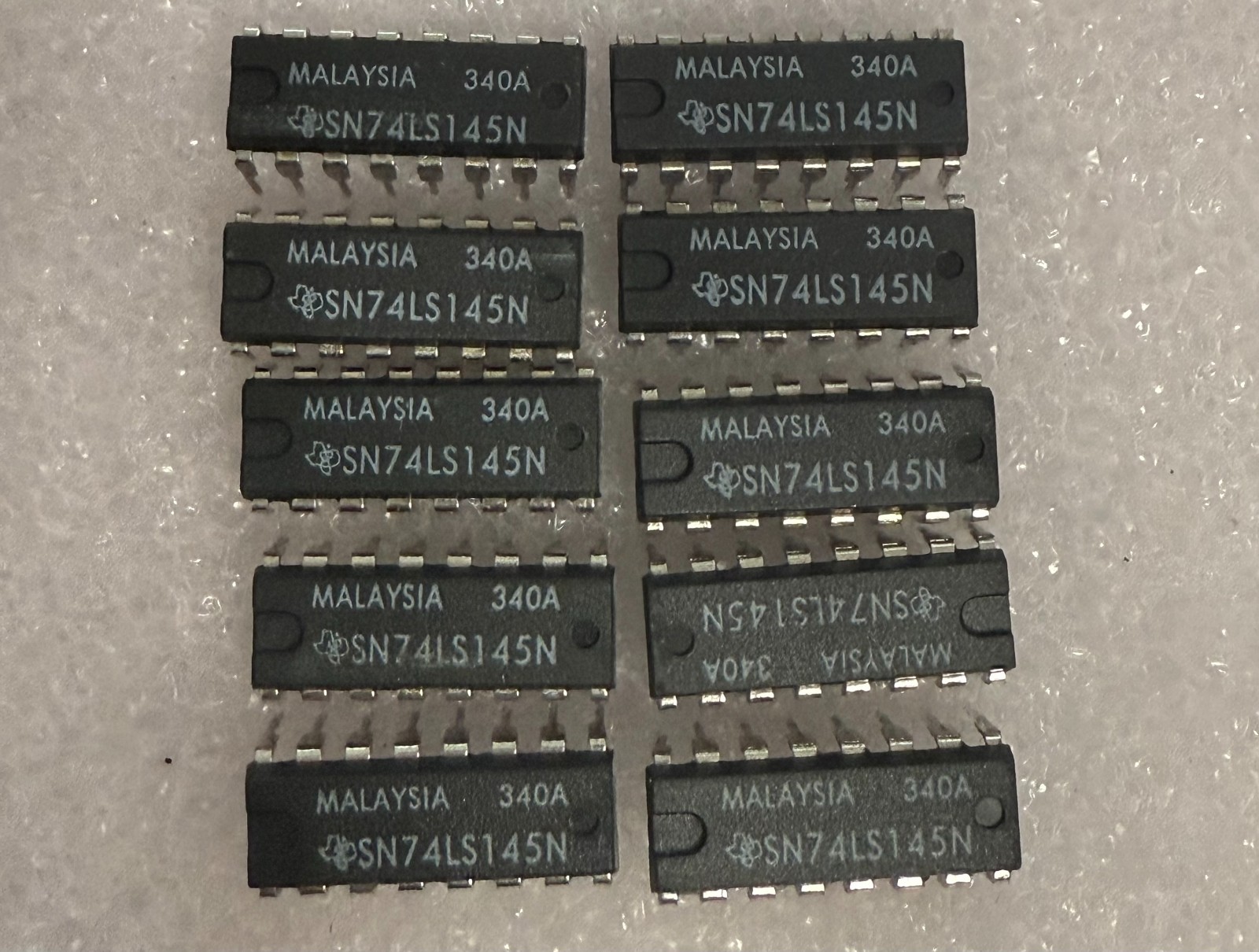 10ea SN74LS145N Texas Instruments Semiconducto