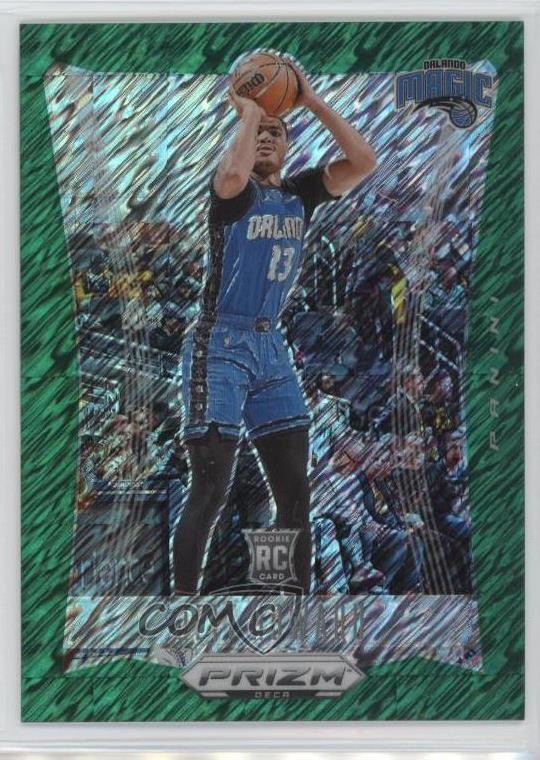 2023 Panini Prizm Deca FOTL Green Shimmer 6/12 Jett Howard #173 Rookie RC 0xh3