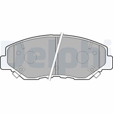 DELPHI Jeu de plaquettes de frein, frein à disque essieu avant pour HONDA