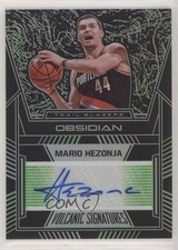 2019-20 Panini Obsidian Electric Etch Green 23/25 Mario Hezonja #VS-MHZ Auto ow1