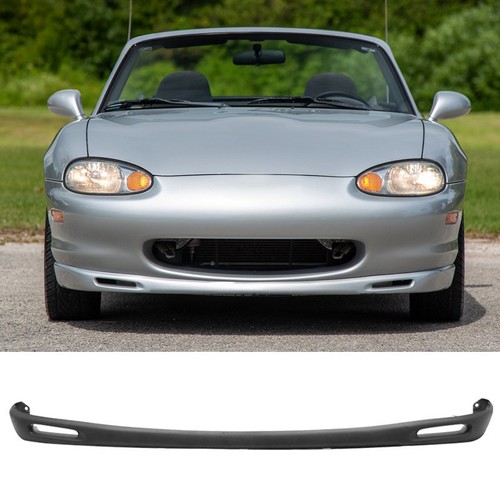 Fits 99-00 Mazda Miata OE Factory Style Front Bumper Lip Kit Unpainted Black
