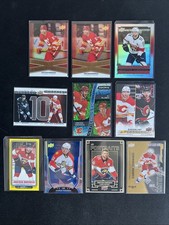 Jonathan Huberdeau 10 Card NHL Ice Hockey Trading Card Lot All Inserts /399 Blue