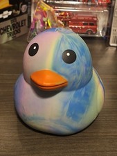 Sunny Days Jumbo Squeezy Duck Tie-Dye Squishy Stress Relief Toy NEW Squeeezy