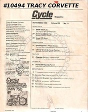 November 1969 Cycle BMW 750 R-75 Greeves 380 Griffon Guts-up Racing Jawa 175