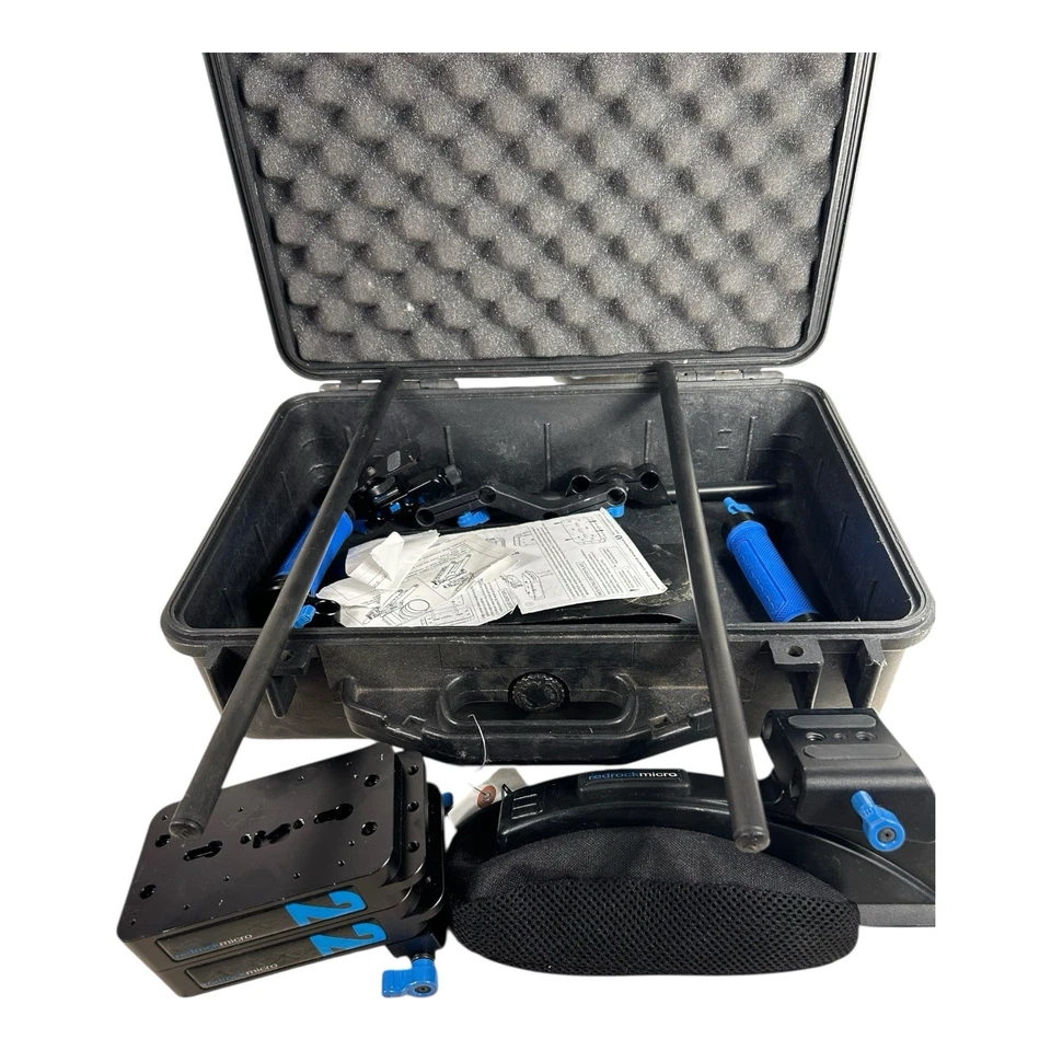 Red Rock Micro Shoulder Rig w Case From Martha Stewart Living Studios - Image 2 of 4