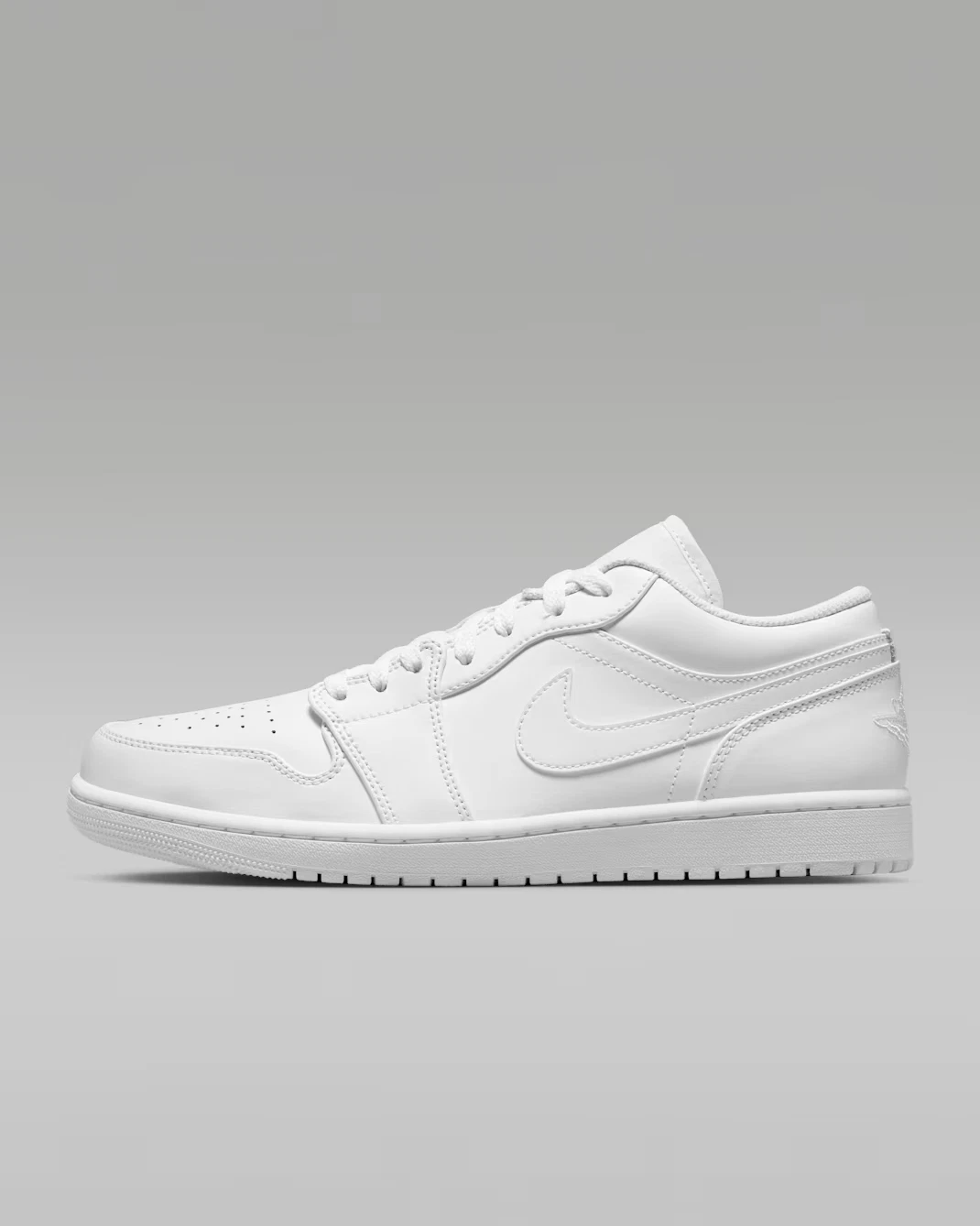 Nike Jordan Air 1 Low Men's Classic Shoes in White