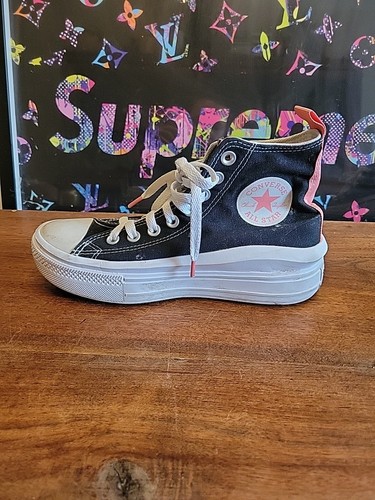 Converse Chuck Taylor All Star Move Plateau Sneaker Damen Gr. 5 High Top Freizeit - Bild 8 von 13