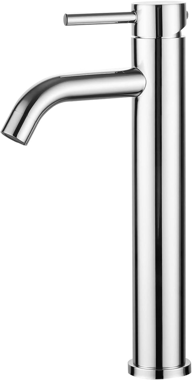 M11203 Rubinetto Lavabo Alto in Acciaio - Miscelatore Bagno Design Moderno