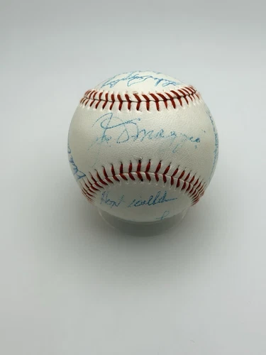 Joe DiMaggio, Hank Aaron, Willie Mays + 13 More SIGNED Baseball JSA LOA HOF AUTO