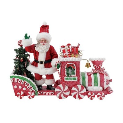 Possible Dreams Santas Candy Cane Train 6015174 NEW 2024