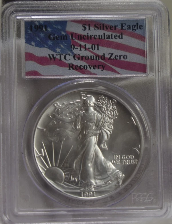 1991レインボートーンシルバーアメリカンイーグル American Eagle 1991 Silver Bullion Coins for sale | eBay