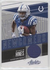 2018 Panini Absolute Newcomers Nyheim Hines #NC-NI 03xg