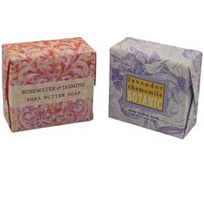 Greenwich Bay Trading Co. Botanic 2 Shea Butter Soap Bars New Sealed 1.9 Oz 