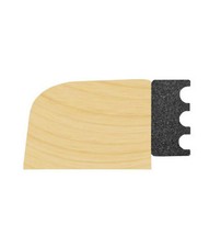 Exitex 2mm x 8mm Black EPDM Dry Glaze Tape 200M