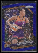Satou Sabally 2025 Panini Prizm WNBA #4 Blue Velocity Prizms Phoenix Mercury