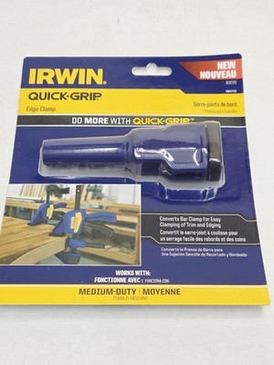 Irwin 1964755 Quick-Grip Plastic Edge Clamp Blue 5 PC Box