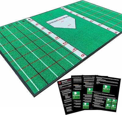 Softball Training Mat Swing Mechanics 2 in 1