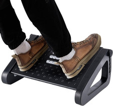 Foot Rest, Six Heights Adjustable Foot Rest for under Desk at Work, Ergonomic Fo