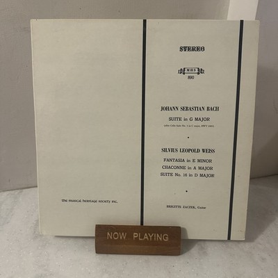 JS Bach    Suite In G Major / Fantasia In E Minor - Vinyl LP - VG+/VG+