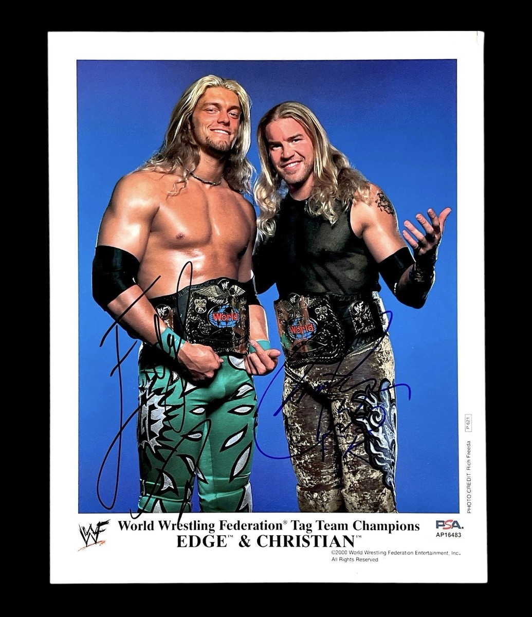 スポーツ選手 Edge & Christian スポーツ選手 Edge & Christian WWE EDGE AND CHRISTIAN P-621 SIGNED