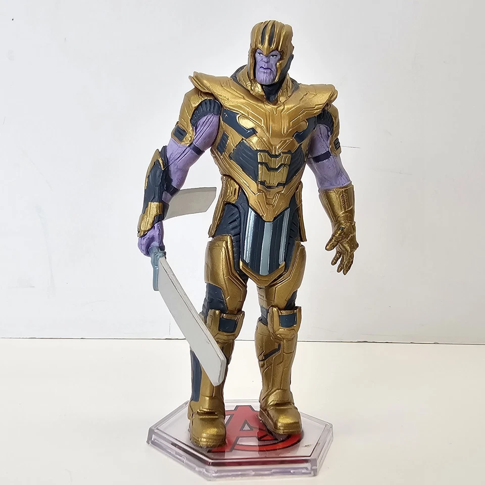  Disney Store Thanos PVC Figura Marvel Avengers Fin Juego Pastel Topper 5.5" Foto 2 de 4