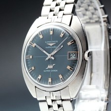 Serviced LONGINES Ultra-Chron Cal.431 36000bph Grey Dial Vintage 1969 Men Auto