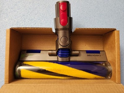New Dyson V15 Laser Fluffy Optic Brush Cleaner Head Carbon Fibre 425995