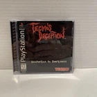 Tecmo’s Deception (PS1) Playstation – Tested – Complete Except Reg Card