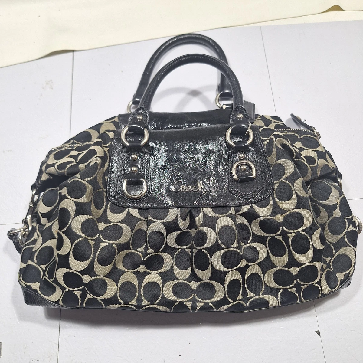 Coach Ashley Signature Satchel for sale - eBay