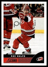 2013-14 Score Zac Dalpe Carolina Hurricanes #89
