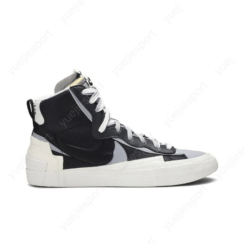 Nike sacai x Blazer Mid Black Grey for Sale | Authenticity