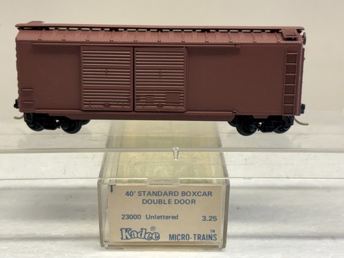 Micro trenes Kadee escala N MTL 23000 sin letras pintado marrón claro vagón de carga | Zustand: New