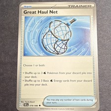Nintendo Great Haul Net 078/198 Chilling Reign Regular Uncommon Trainer-Item EN