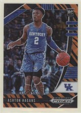 2020-21 Panini Prizm Draft Picks Choice Tiger Stripes Ashton Hagans #39 7i2