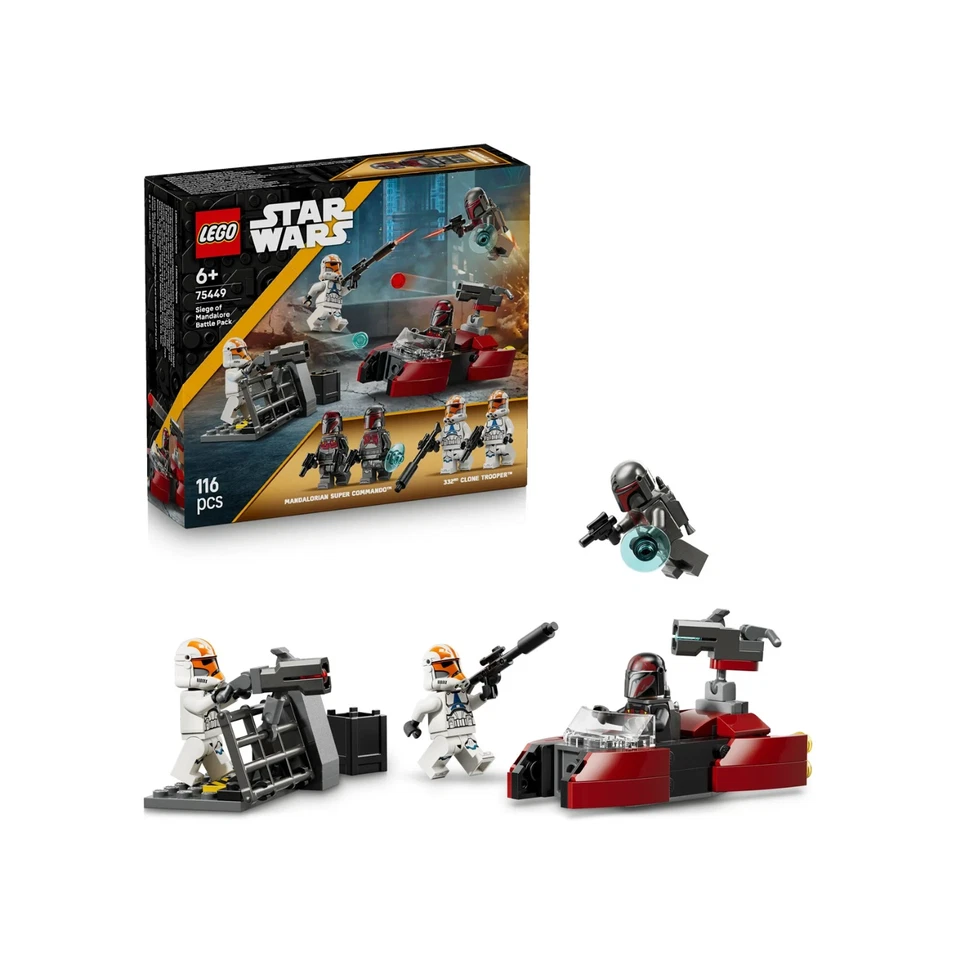 Lego Star Wars: Belagerung von Mandalore Battle Pack - 75449 ZUM AUSSUCHEN