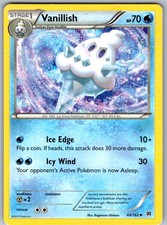 POKÉMON TCG VANILLISH 44/162 UNCOMMON BREAKTHROUGH LIGHTLY PLAYED