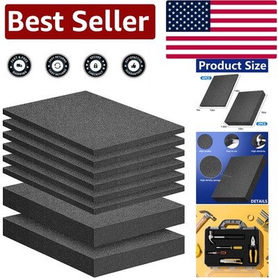 Lightweight Polyurethane Foam Sheets - 8 Pcs for Creative Storage & Protection