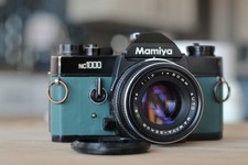 Mamiya NC1000, Brass Top w. Custom Green Leatherette, TESTED  TUNED