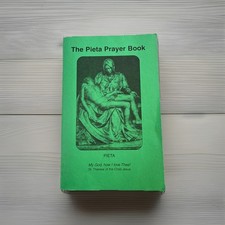 Original Pieta Prayer Book Large Print Roman Catholic Church Devotional Vintage
