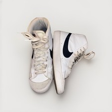 Nike Blazer Mid 77 White Black Youth Size 6