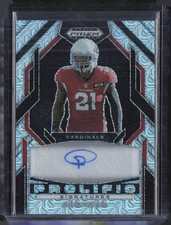 2025 Panini Prizm Black Prolific Mojo Silver Patrick Peterson 13/25 Auto