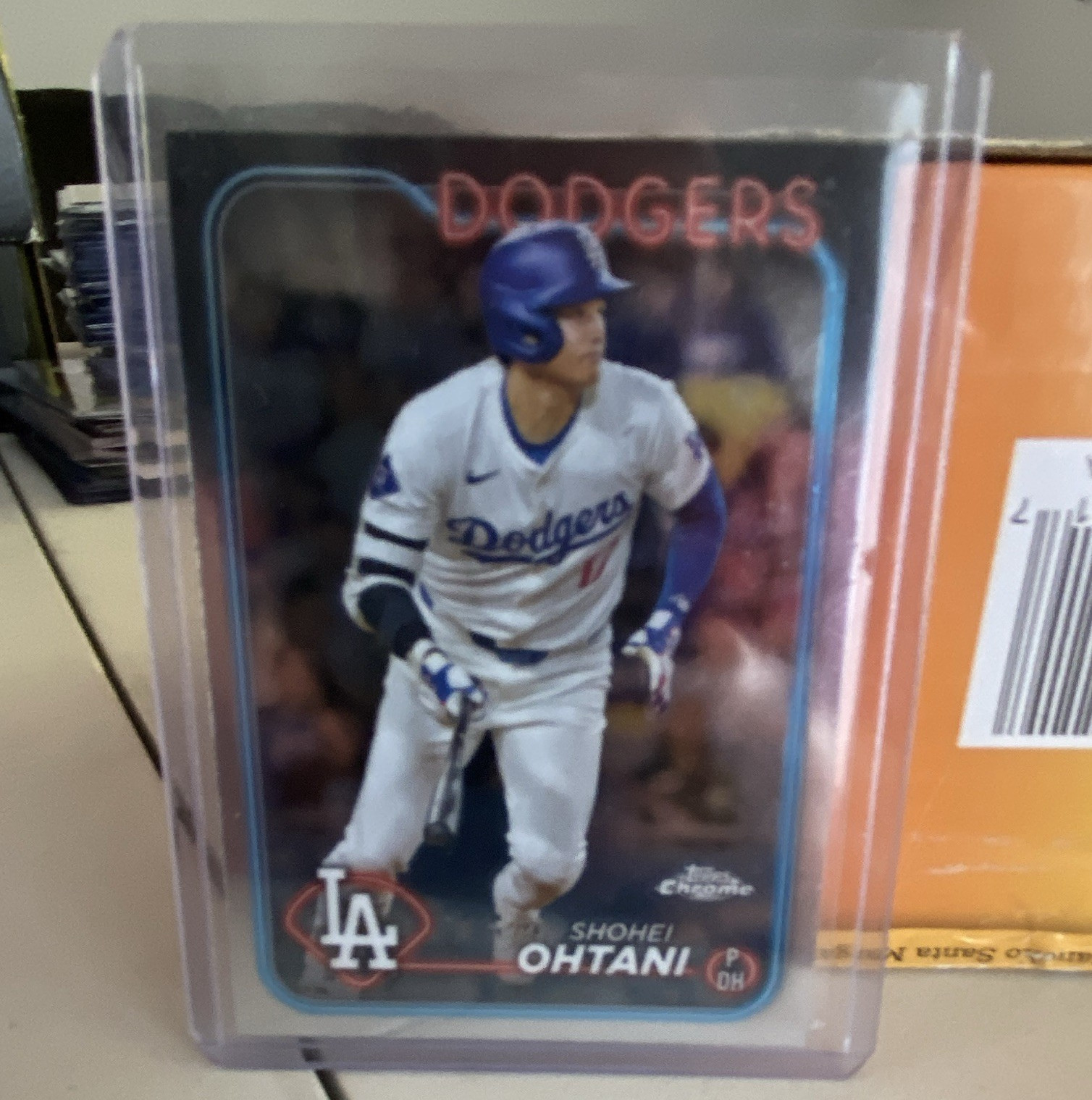 Topps 2024 Topps Chrome Shohei Ohtani Los Angeles Dodgers #1 Baseball Card
