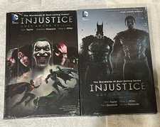 DC Comics Injustice: Gods Among Us Hardcover Vol 1&2 still sealed Batman Robin