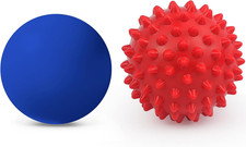 Massage Ball Set Lacrosse  Spiky Balls Myofascial Release Therapy
