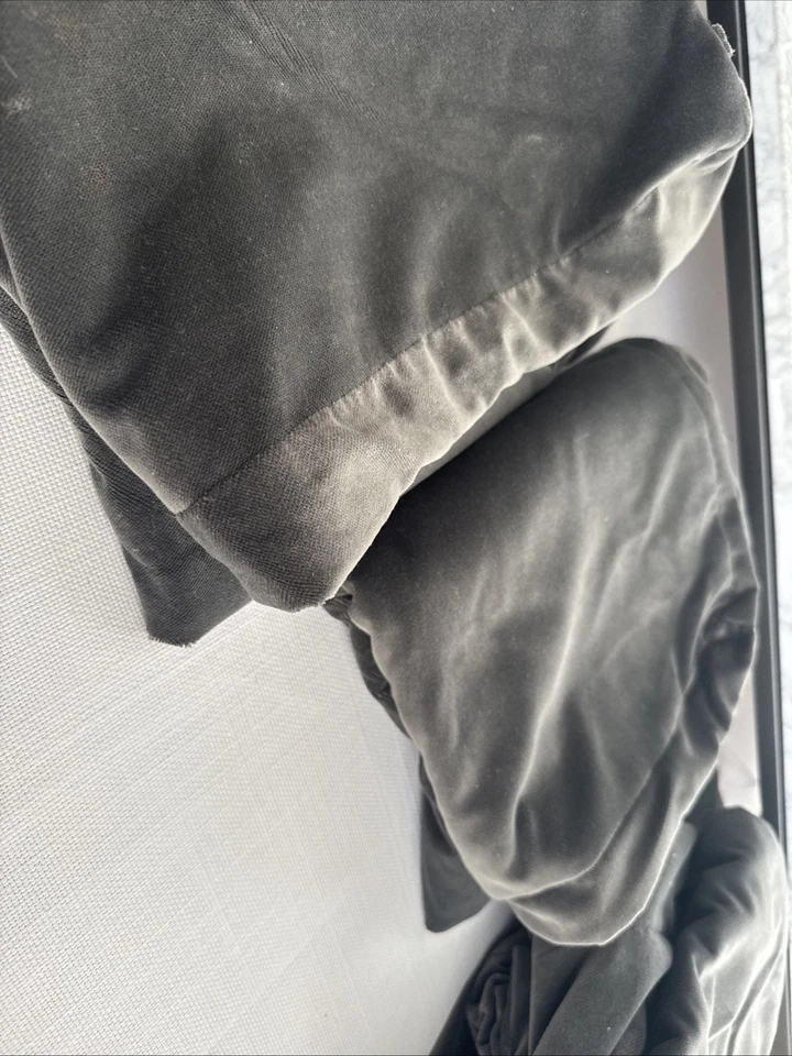 Cubierta de silla clásica modular sin brazos con pendiente de nube herrajes de restauración derecha (terciopelo) Foto 2 de 2